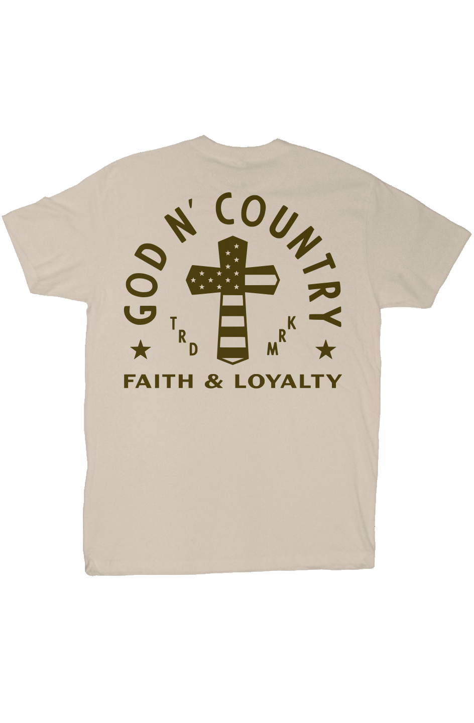 God N Country Faith & Loyalty Everyday Tee - tshirts - God N' Country