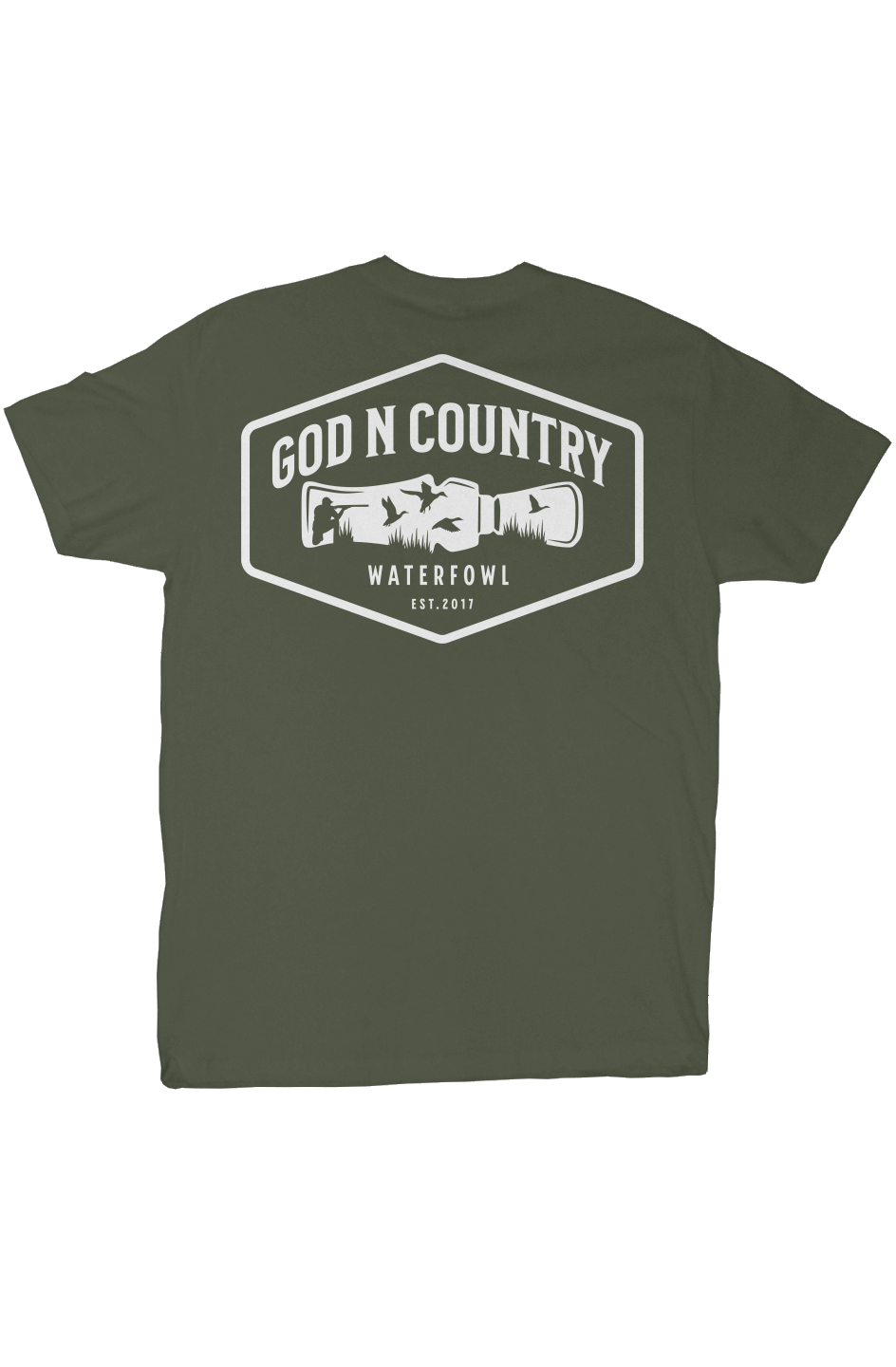 God N Country Duck Call Everyday Tee - tshirts - God N' Country