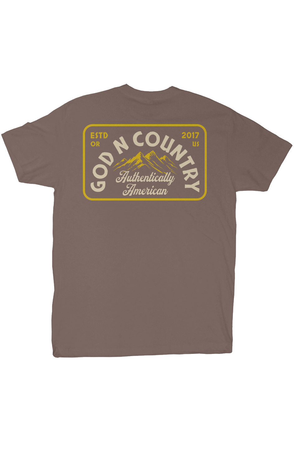 God N Country Authentic American Everyday Tee - tshirts - God N' Country