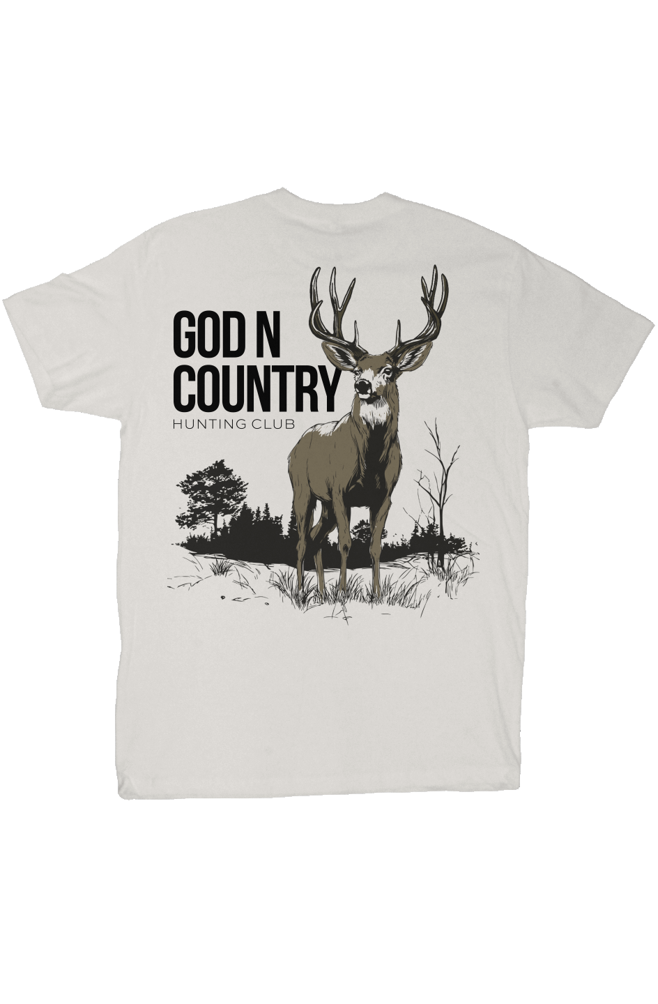 God N Country Hunting Club Everyday Tee - tshirts - God N' Country