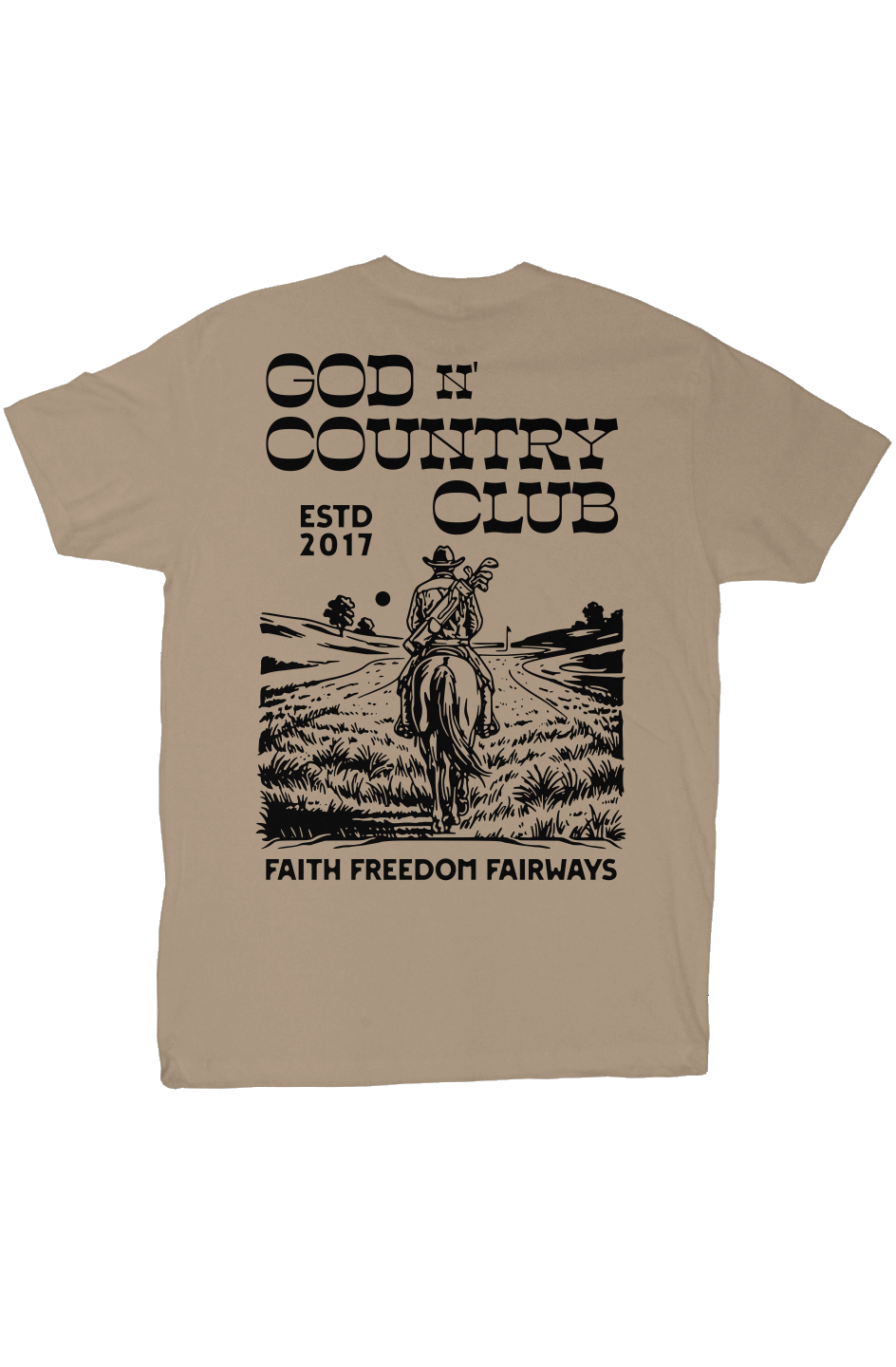 God N' Country Country Club Everyday Tee - tshirts - God N' Country