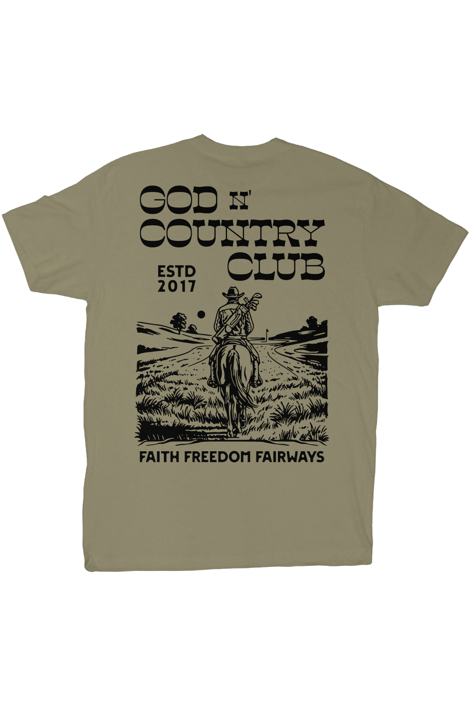 God N' Country Country Club Everyday Tee - tshirts - God N' Country
