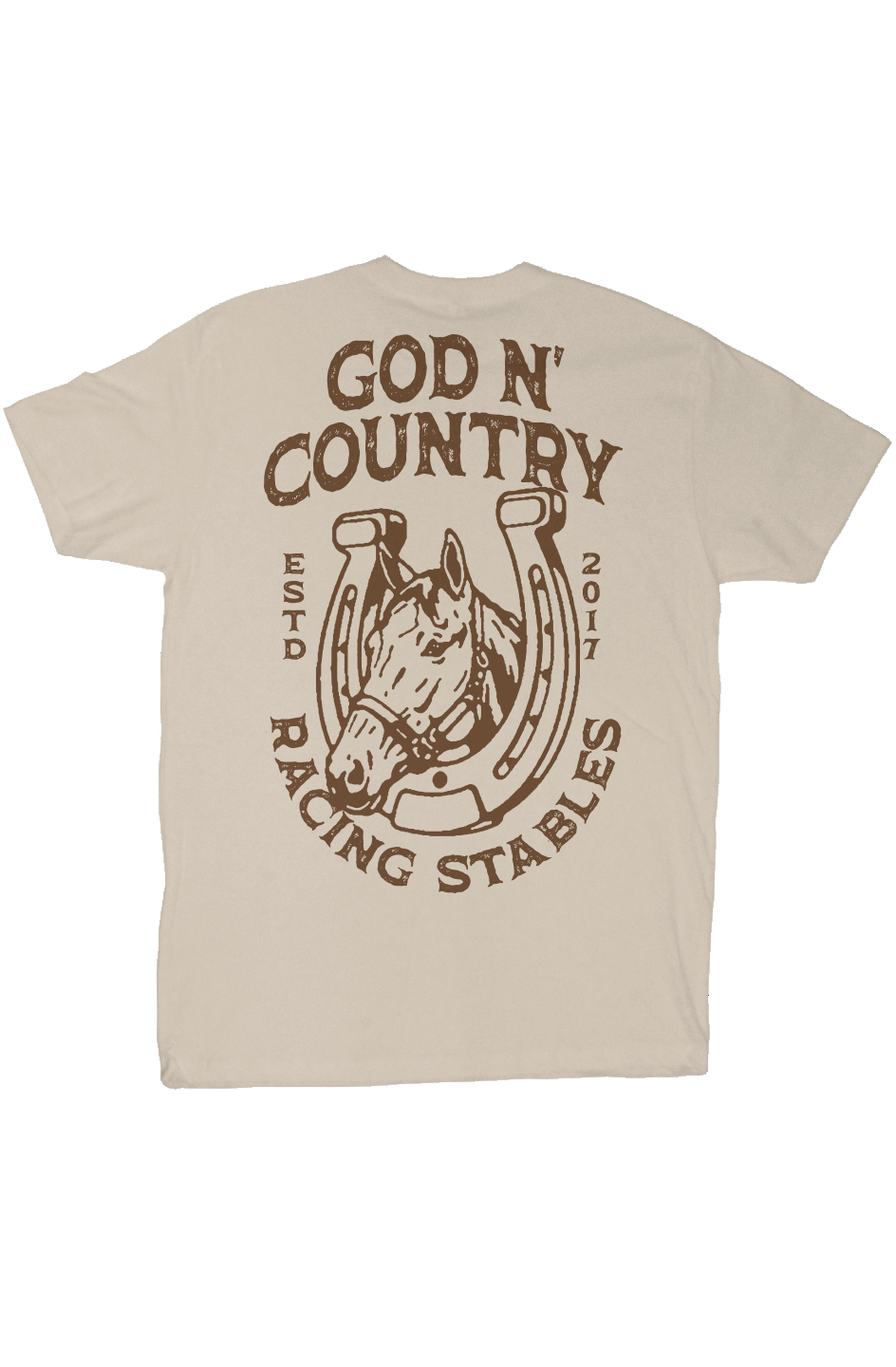 God N' Country Racing Stables Tee