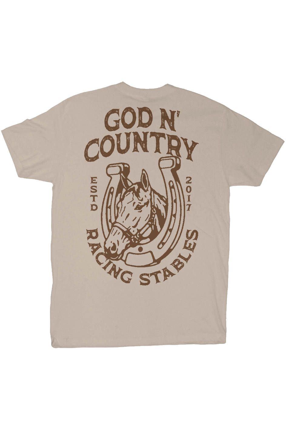 God N' Country Racing Stables Tee