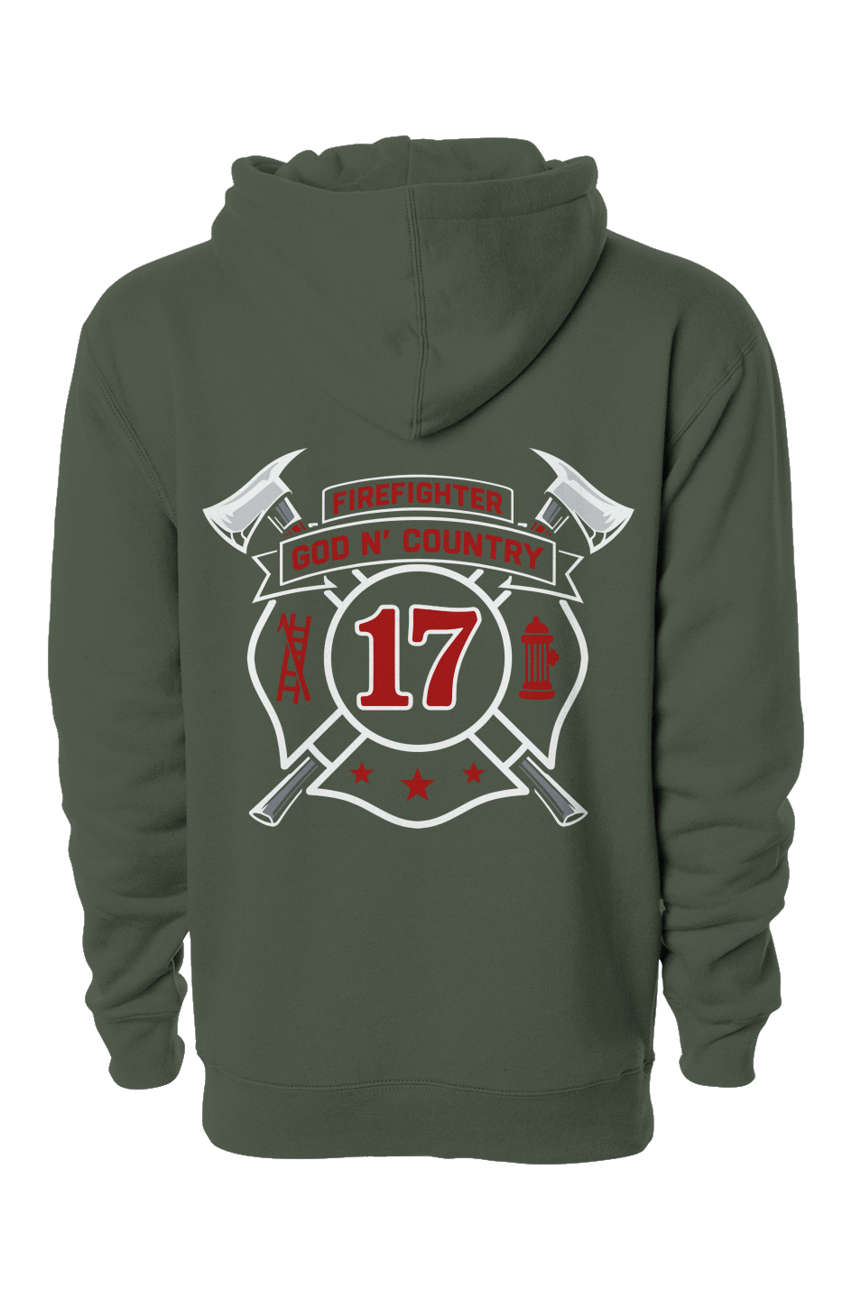 God N' Country Firehouse Heavyweight Hoodie
