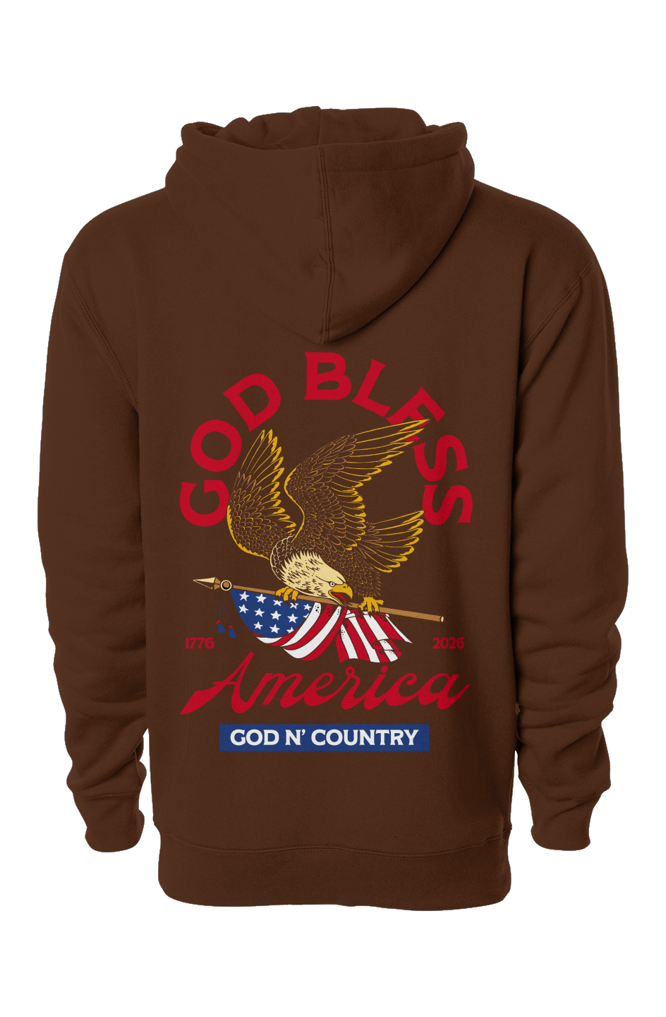 God N' Country 250th Anniversary Eagle Heavyweight Hoodie