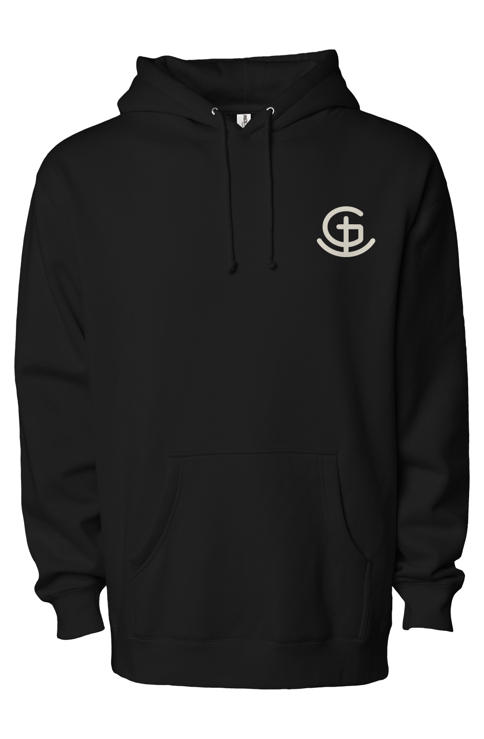 God N Country Large Signature Brand Heavyweight Hoodie