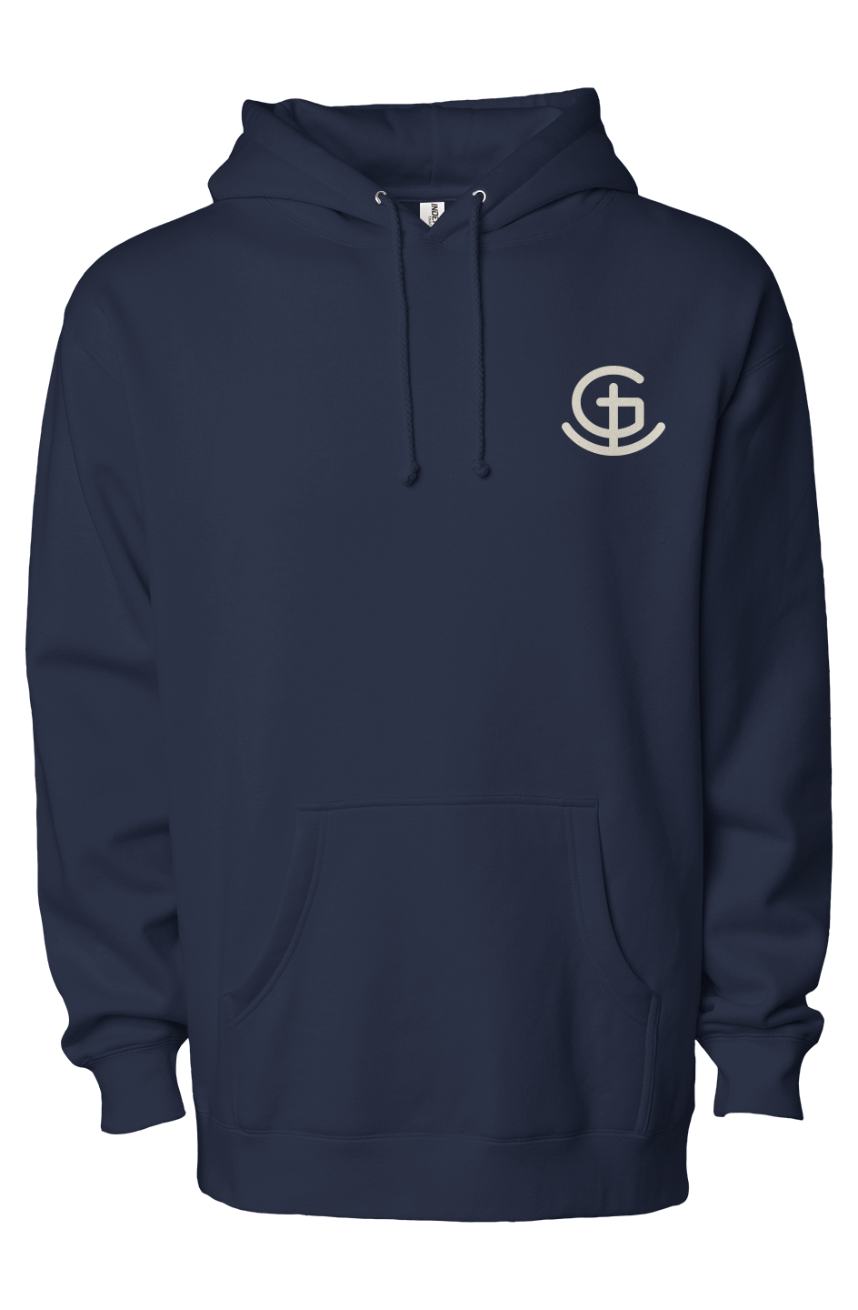 God N Country Large Signature Brand Heavyweight Hoodie