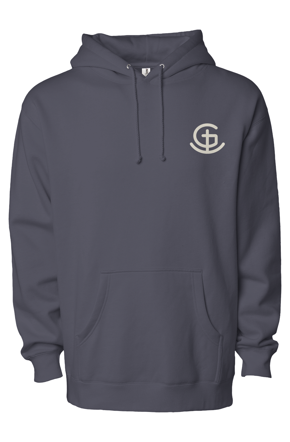 God N Country Large Signature Brand Heavyweight Hoodie