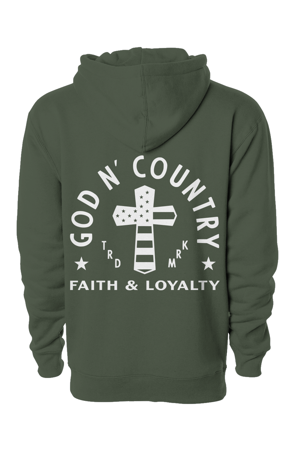 God N Country Faith Loyalty Hoodie
