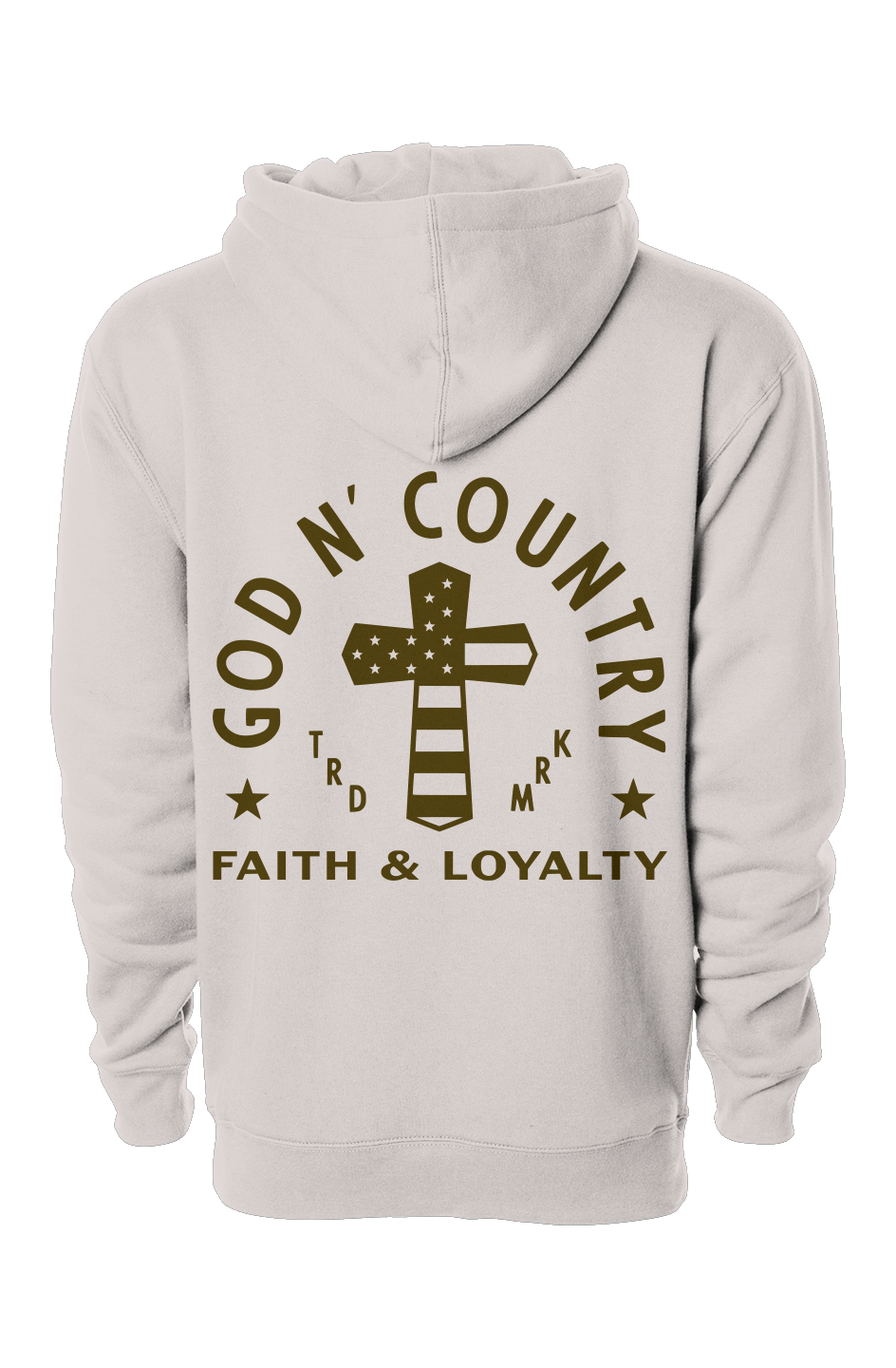 God N' Country Faith Loyalty Heavyweight Hoodie