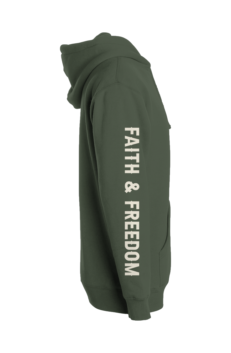 God N Country Faith Freedom Heavyweight Hoodie