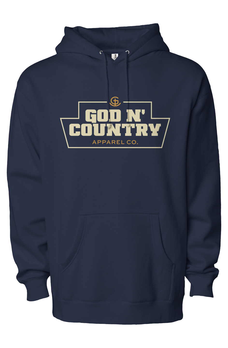 God N' Country Bold Apparel Co Heavyweight Hoodie