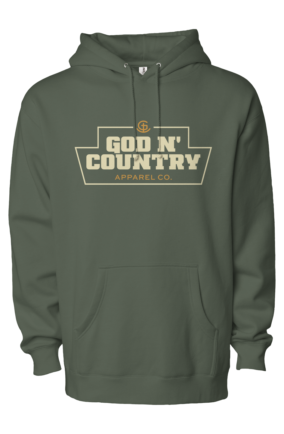 God N' Country Bold Apparel Co Heavyweight Hoodie