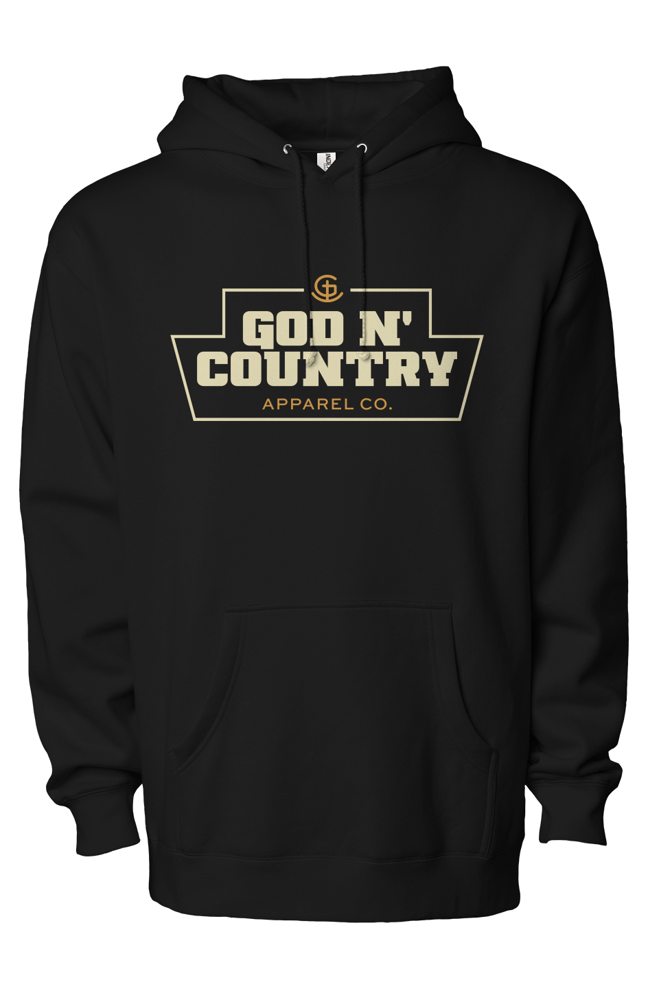 God N' Country Bold Apparel Co Heavyweight Hoodie