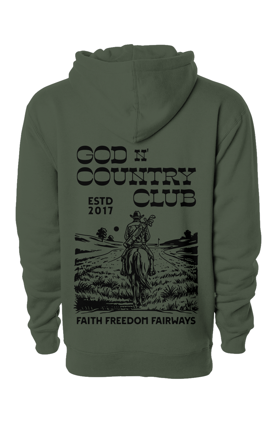 God N' Country Country Club Heavyweight Hoodie