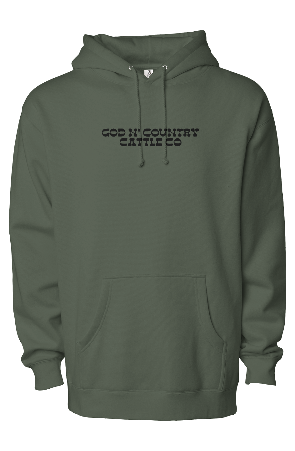 God N' Country Draggin Cattle Co Heavyweight Hoodie - hoodies - God N' Country