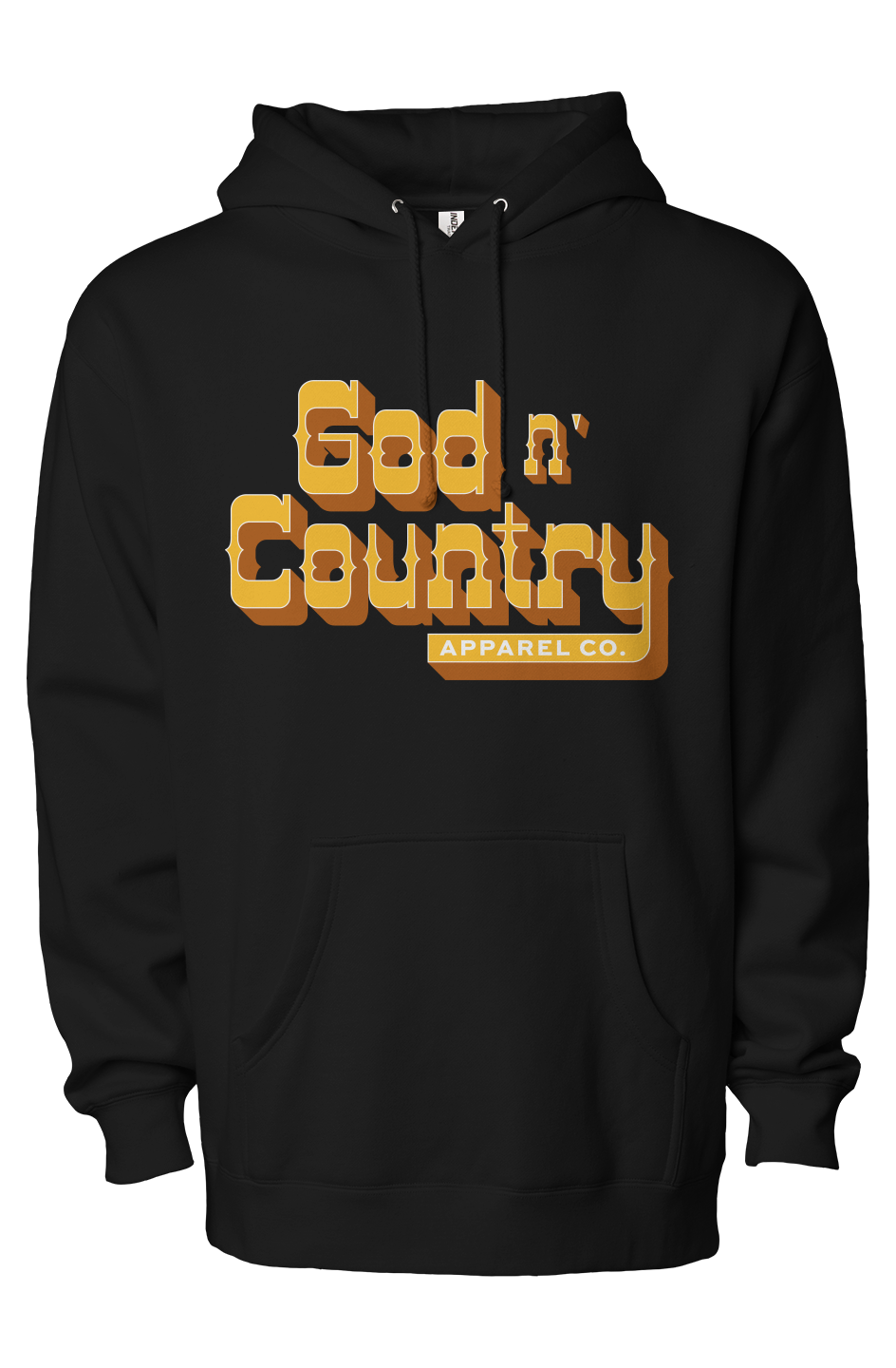 God N' Country Western Heavyweight Hoodie