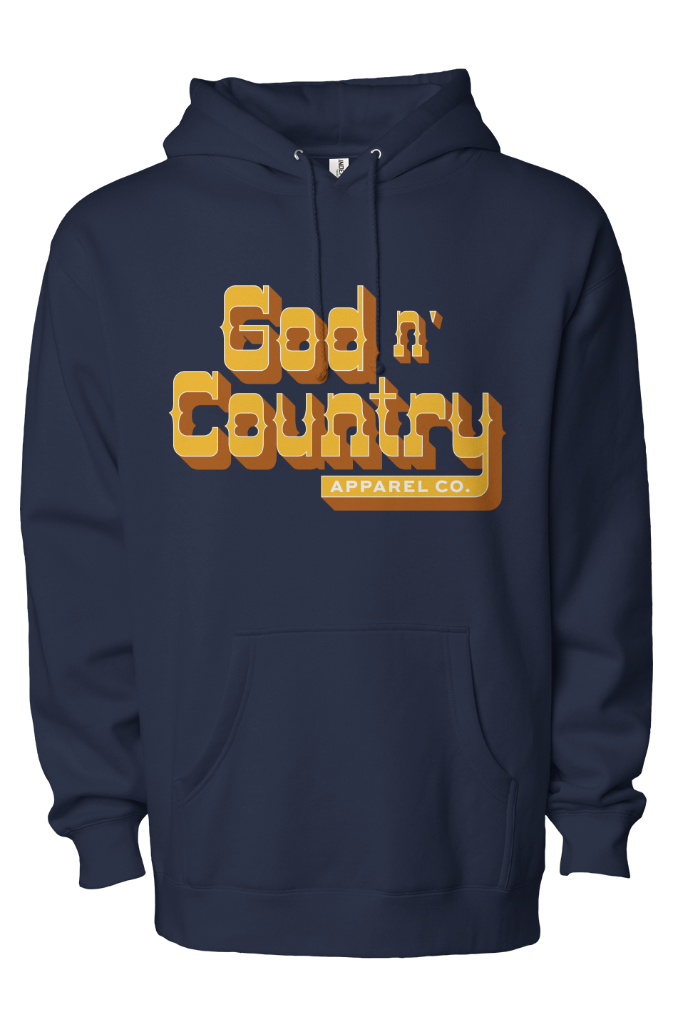 God N' Country Western Heavyweight Hoodie