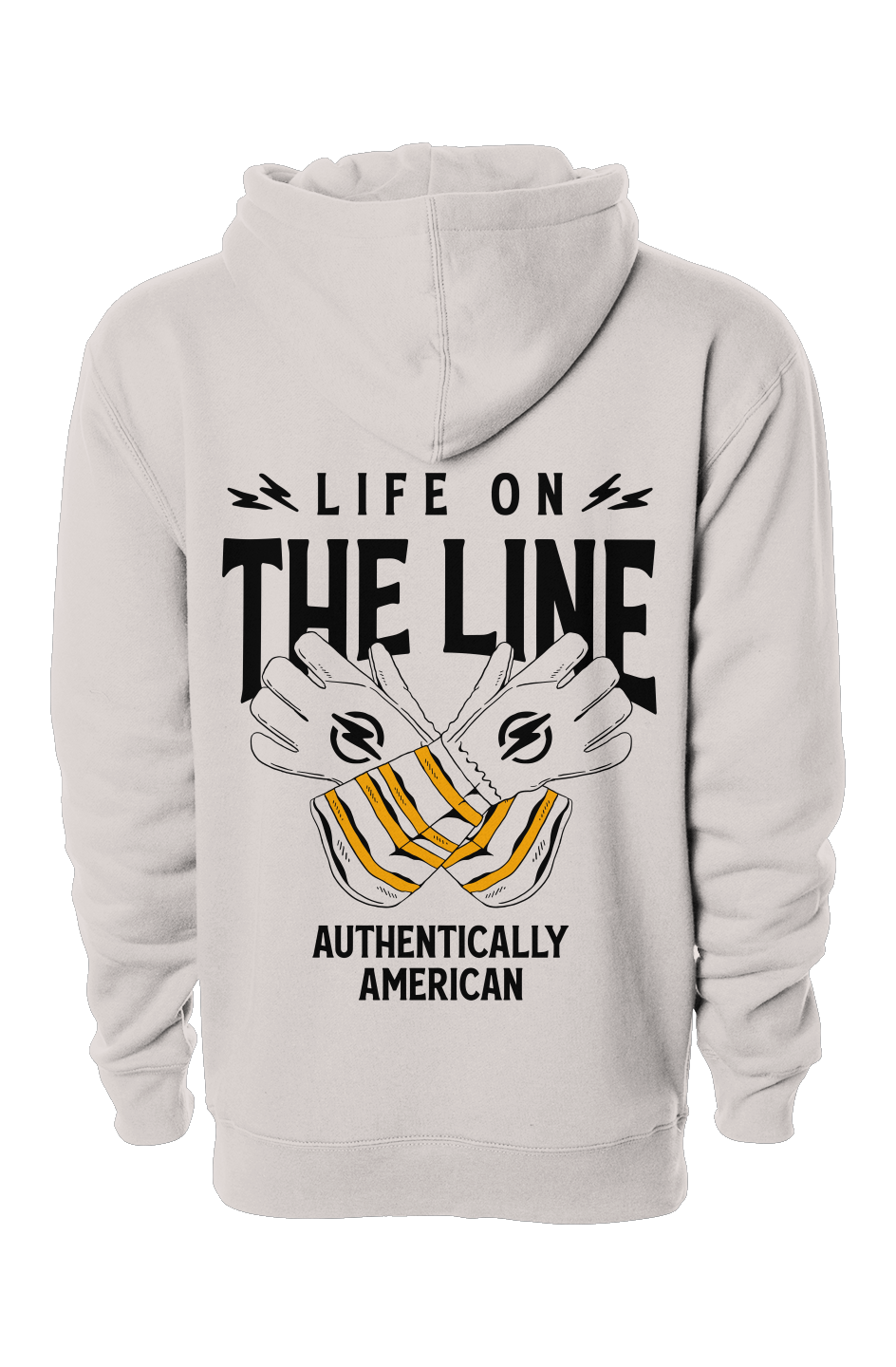 God N' Country Line on the Line Heavyweight Hoodie - hoodies - God N' Country