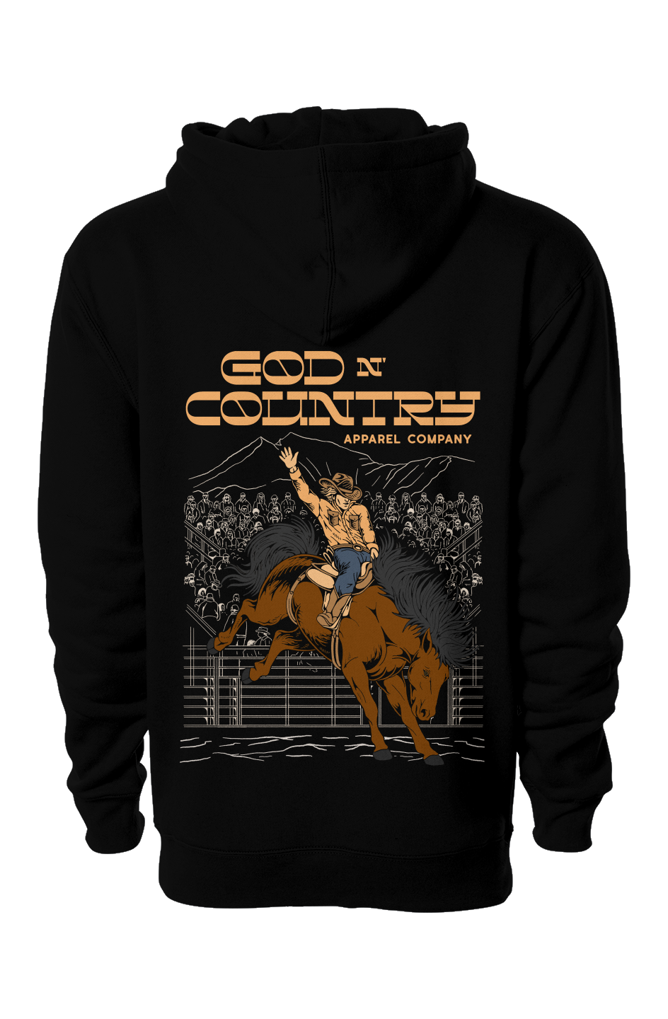 God N' Country Rodeo Heavyweight Hoodie