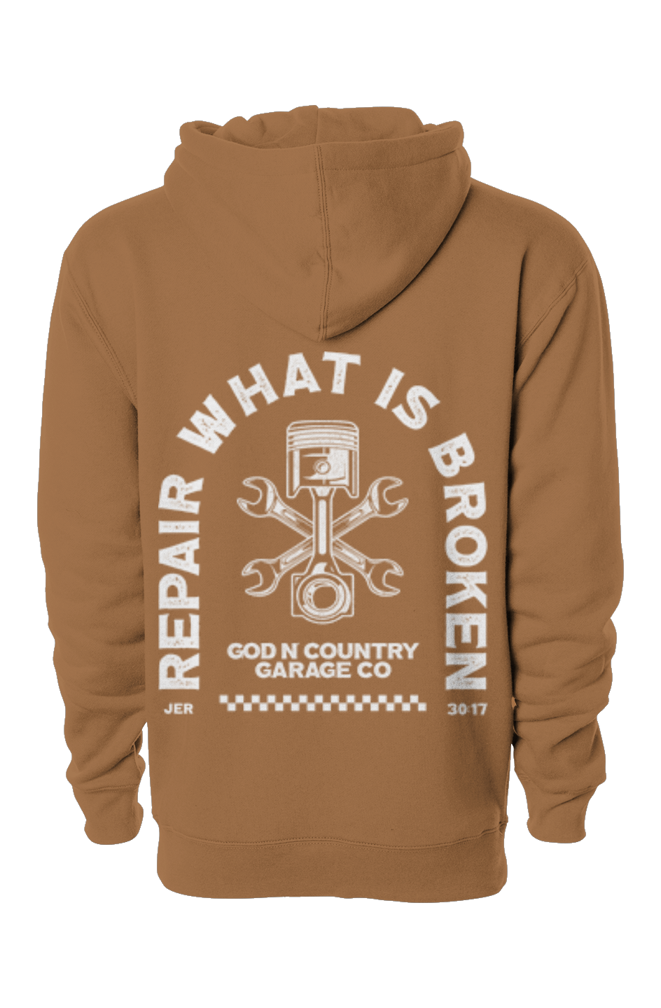 God N' Country Garage Co Repair Heavyweight Hoodie