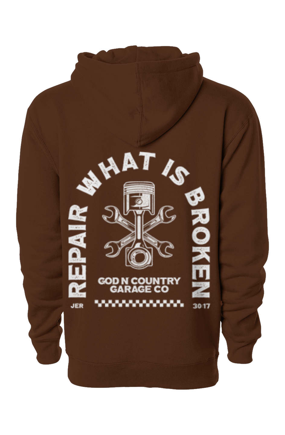 God N' Country Garage Co Repair Heavyweight Hoodie