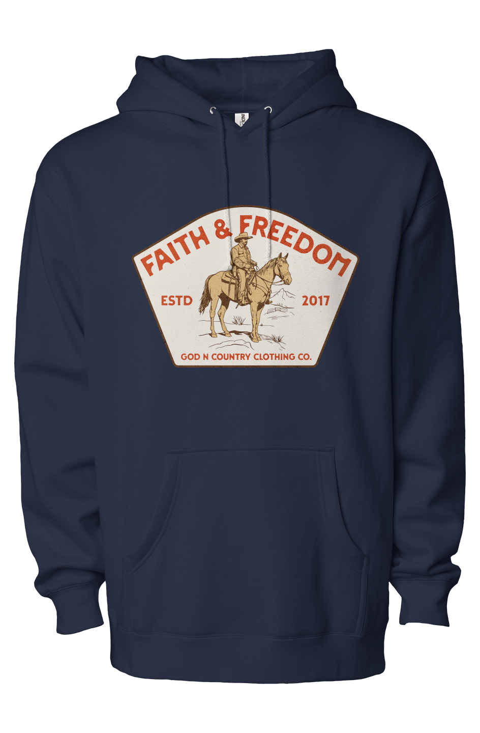 God N Country Wrangler Heavyweight Hoodie