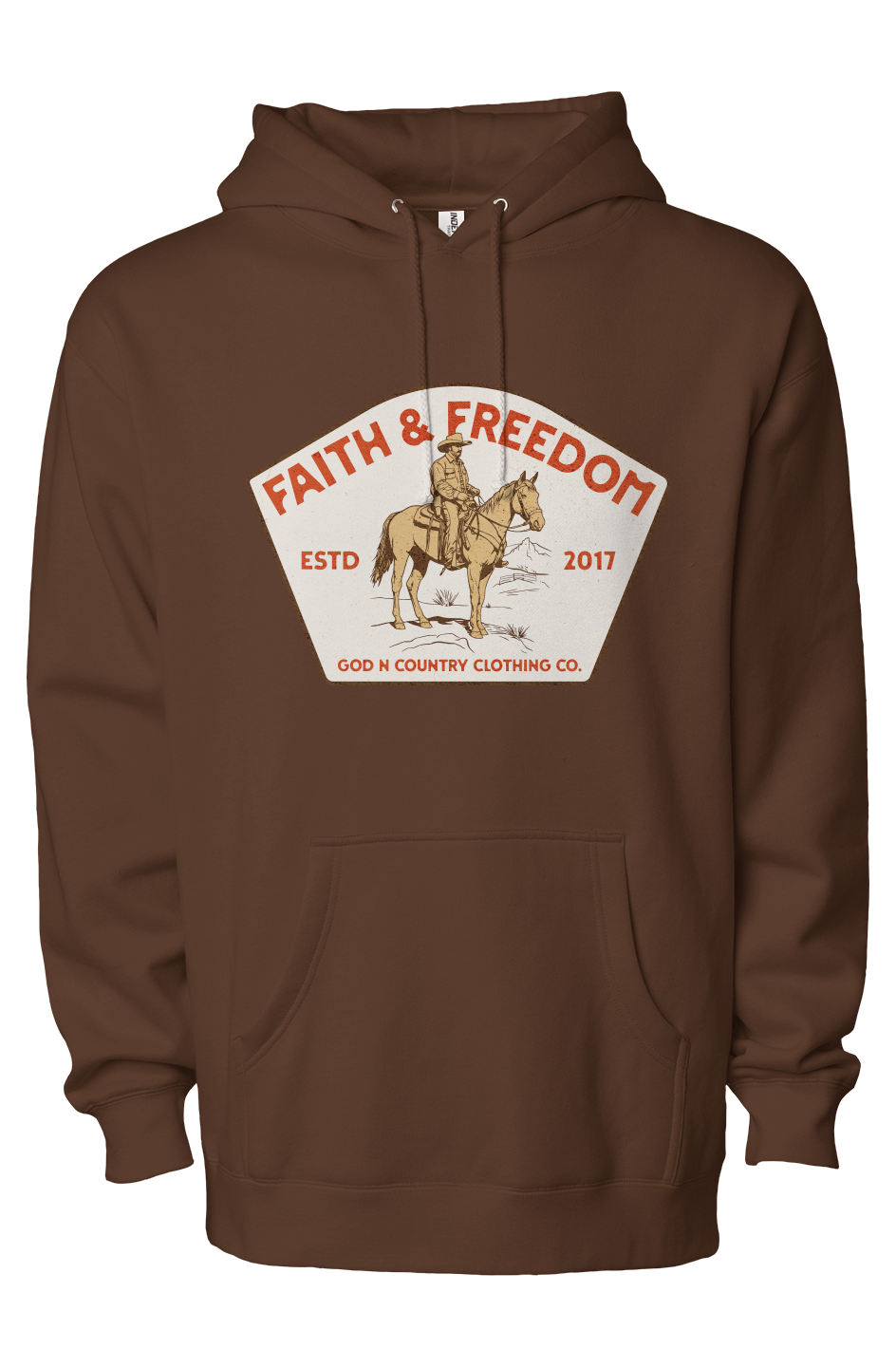 God N Country Wrangler Heavyweight Hoodie