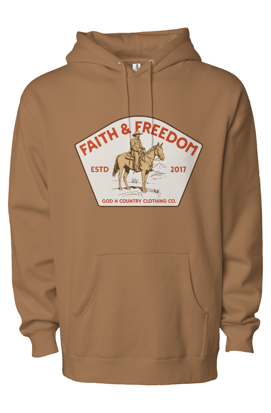 God N Country Wrangler Heavyweight Hoodie