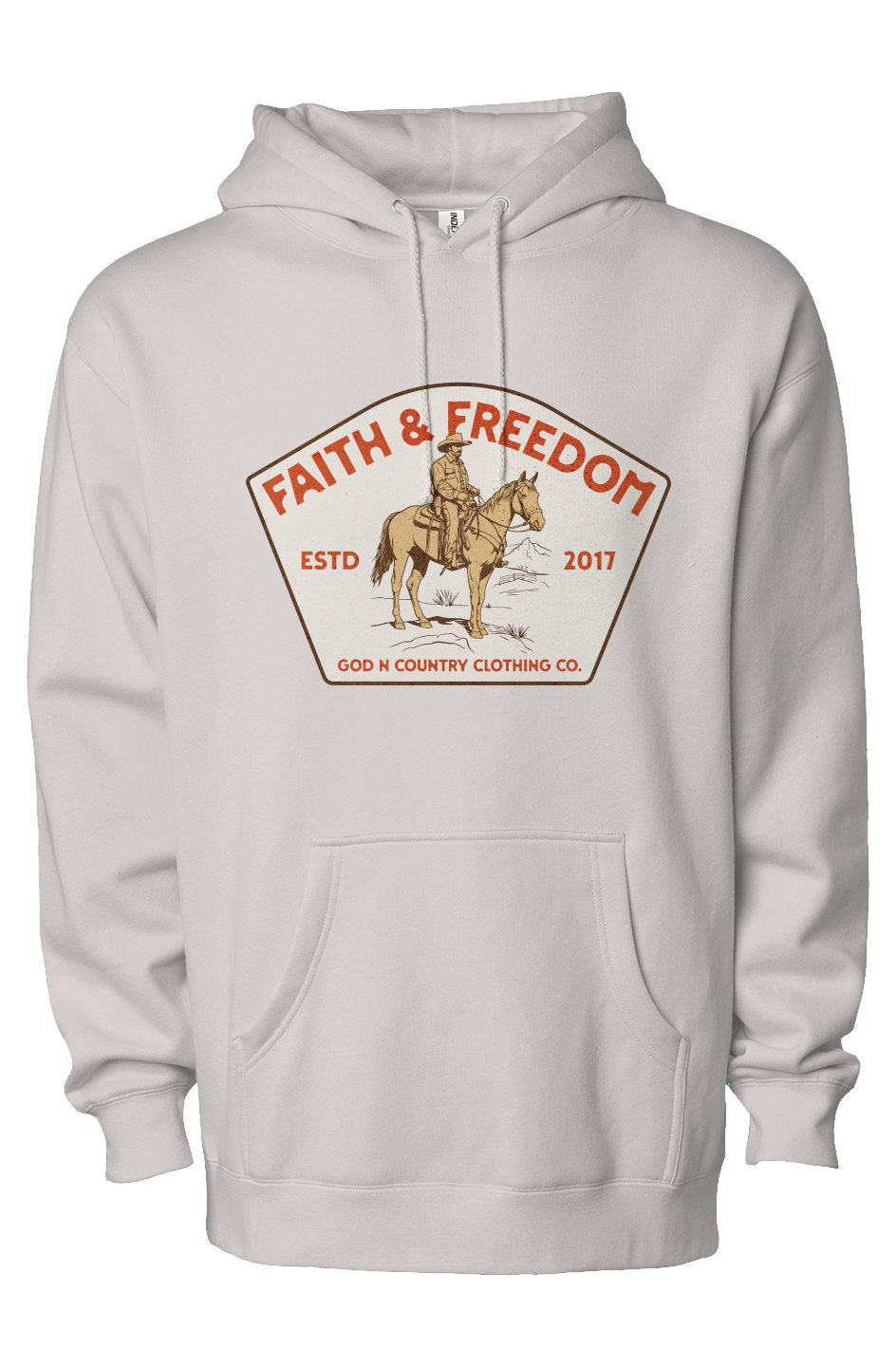 God N Country Wrangler Heavyweight Hoodie