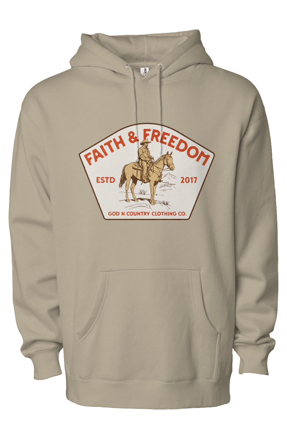 God N Country Wrangler Heavyweight Hoodie