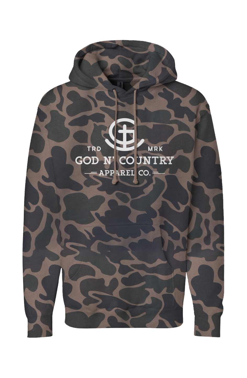 God N' Country Signature Duck Camo Heavyweight Hoodie