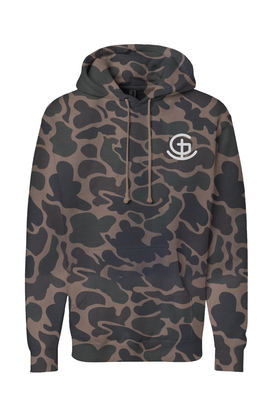 God N' Country Brand Duck Camo Heavyweight Hoodie