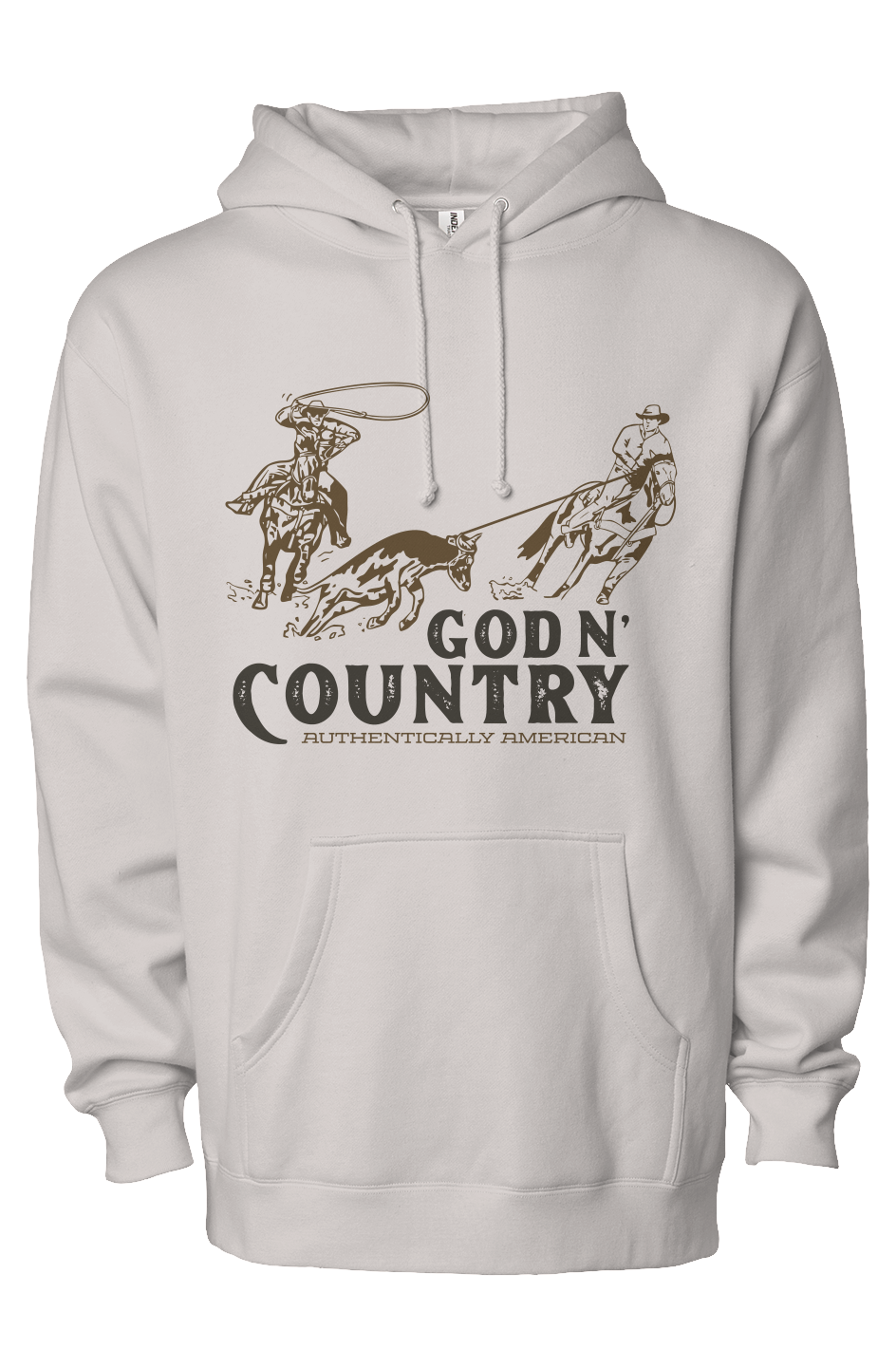 God N Country Team Roping Heavyweight Hoodie