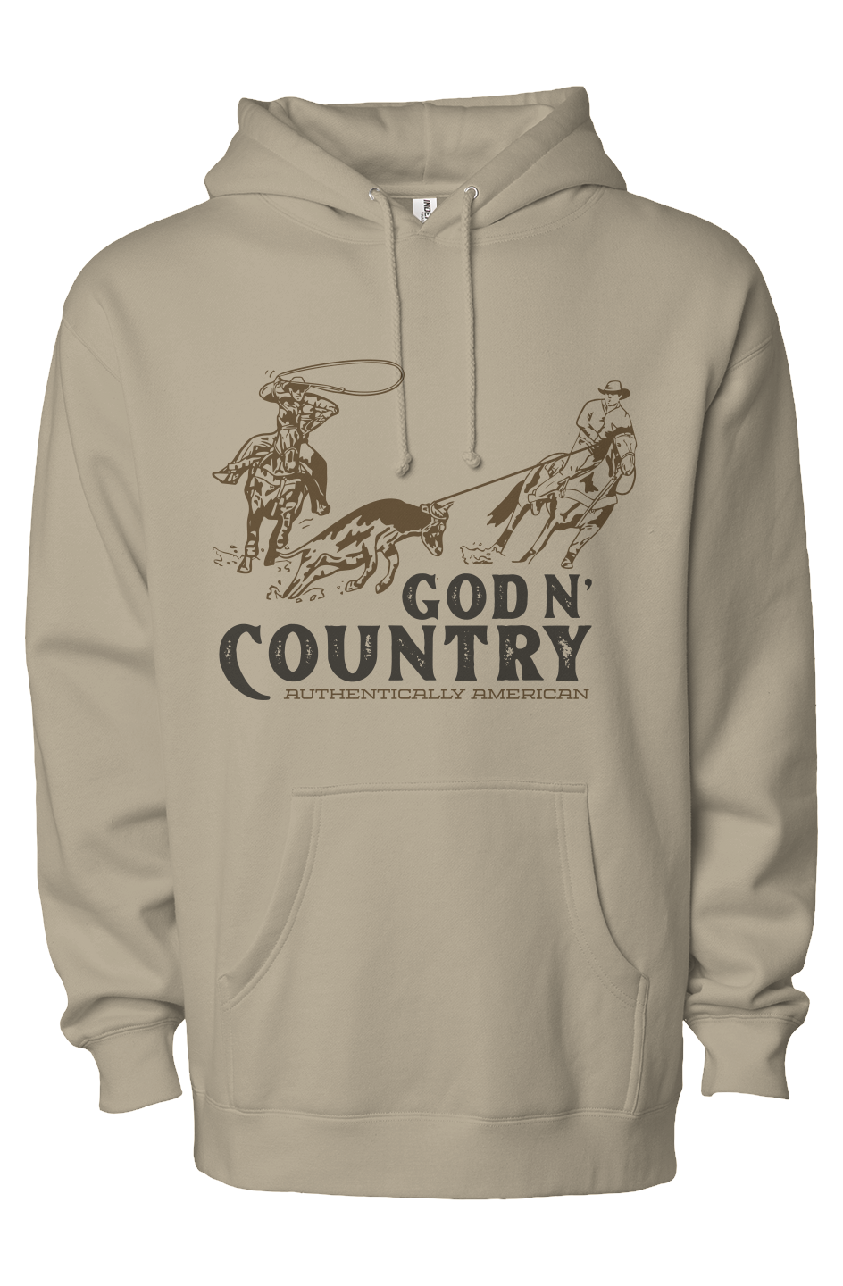 God N Country Team Roping Heavyweight Hoodie