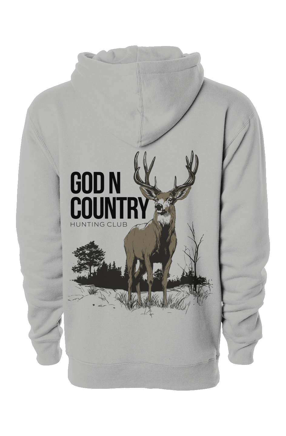 God N Country Hunting Club Heavyweight Hoodie