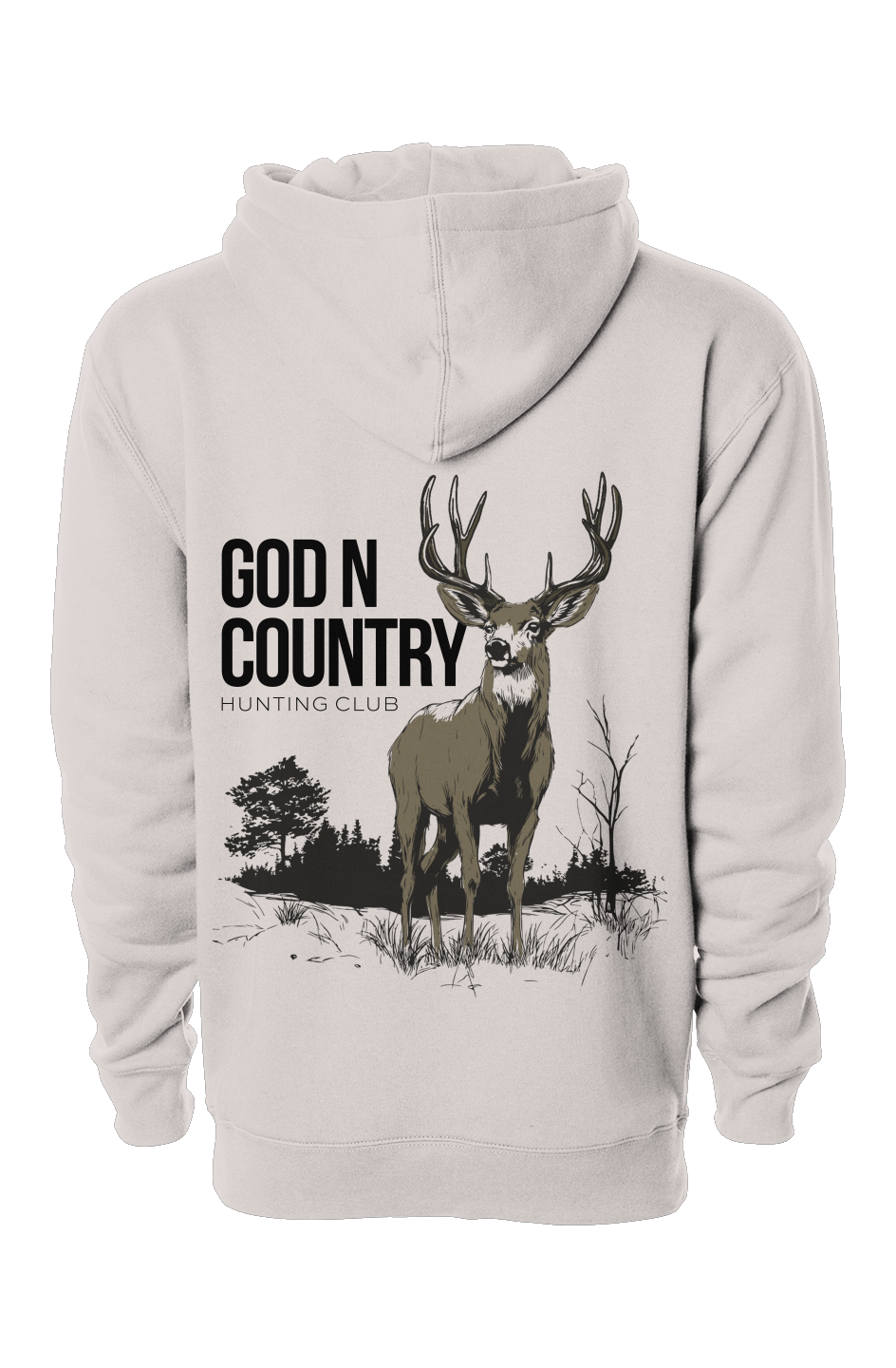 God N Country Hunting Club Heavyweight Hoodie