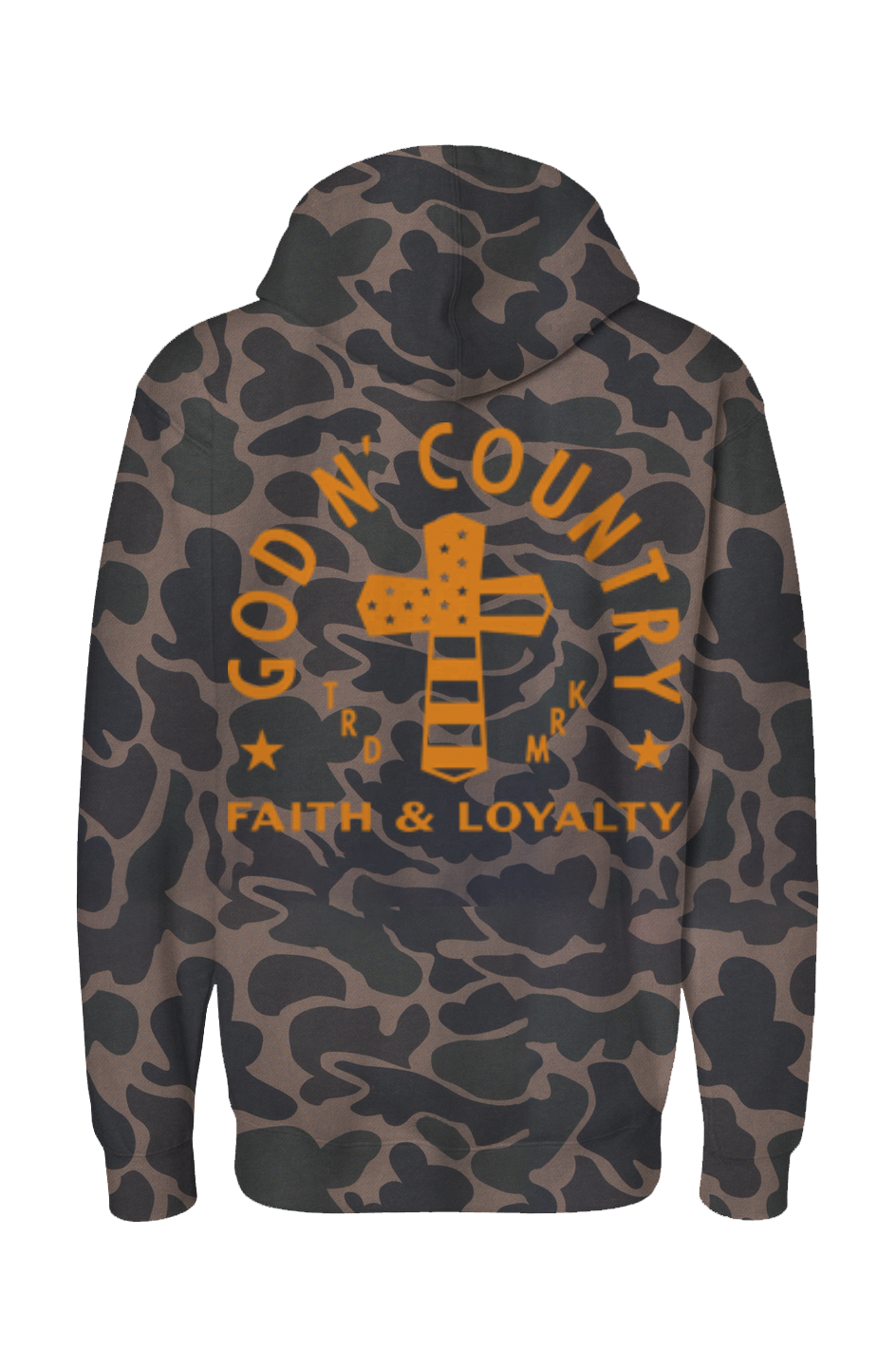 God N' Country Heritage Duck Camo Heavyweight Hoodie