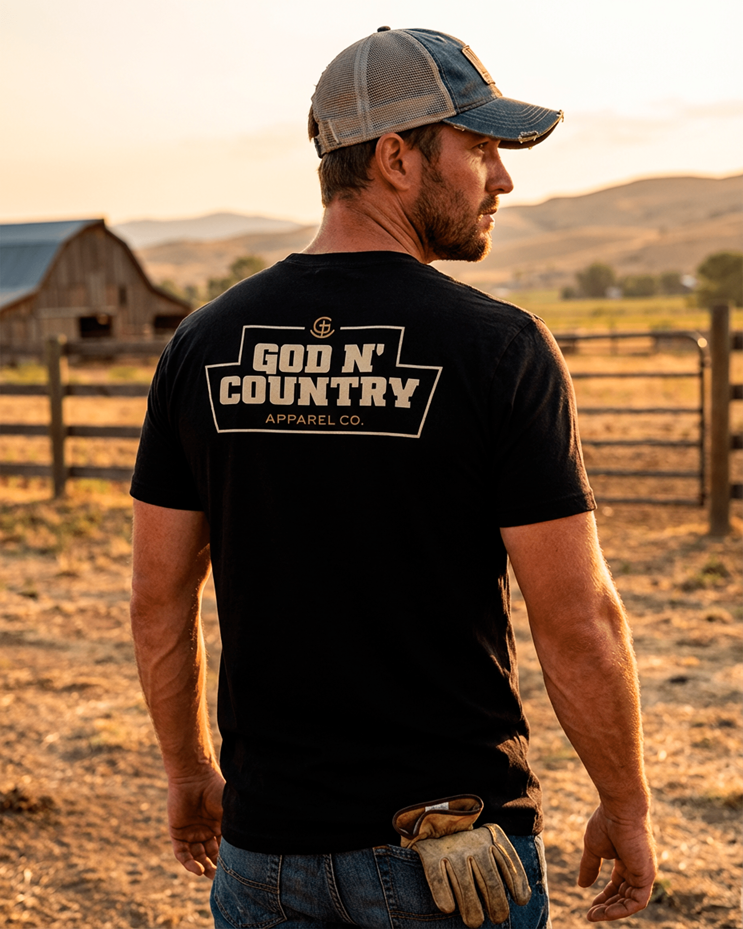 God N' Country Block Apparel Co Everyday Tee - tshirts - God N' Country