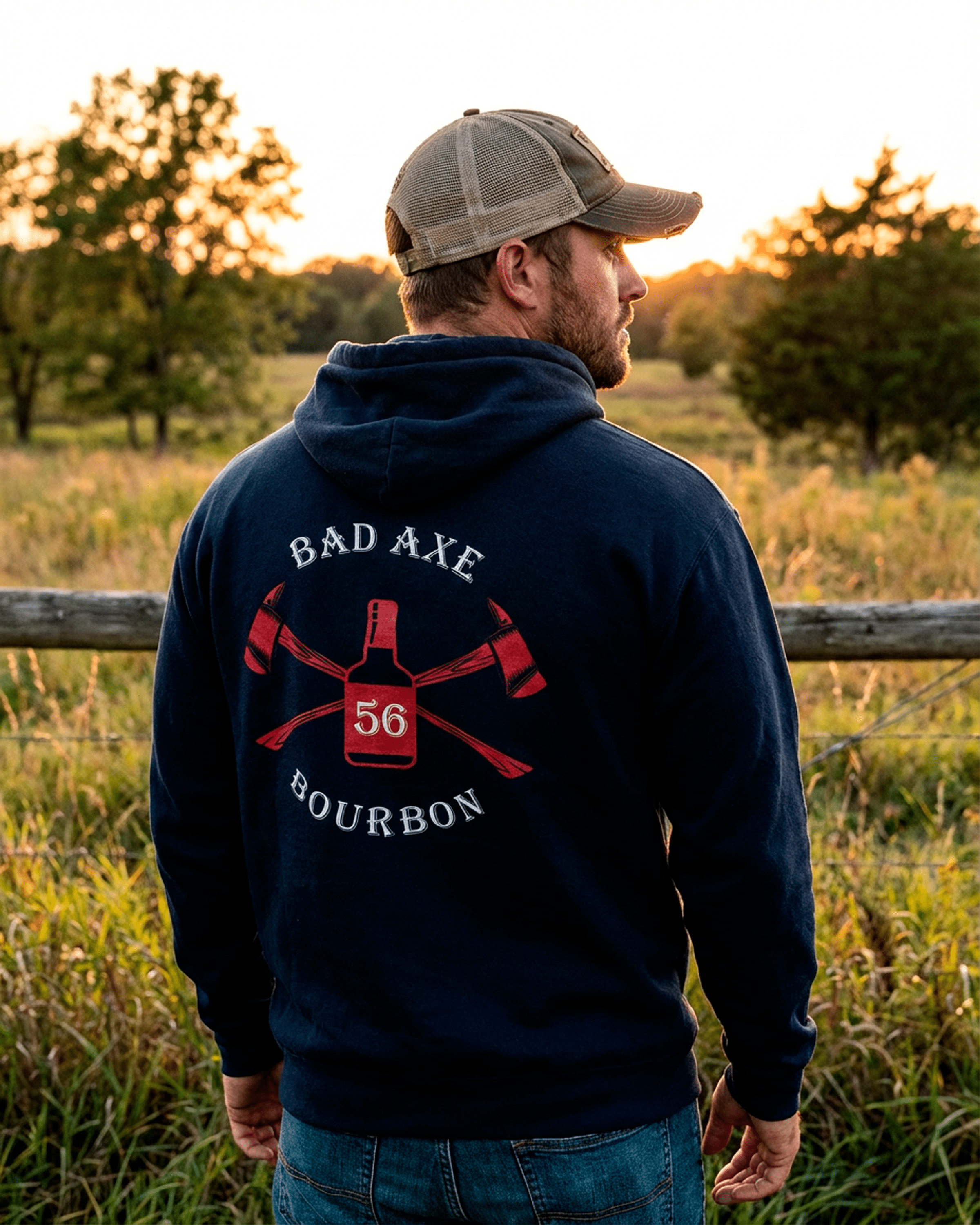Bad Axe Bourbon OG Hoodie - hoodies - God N' Country