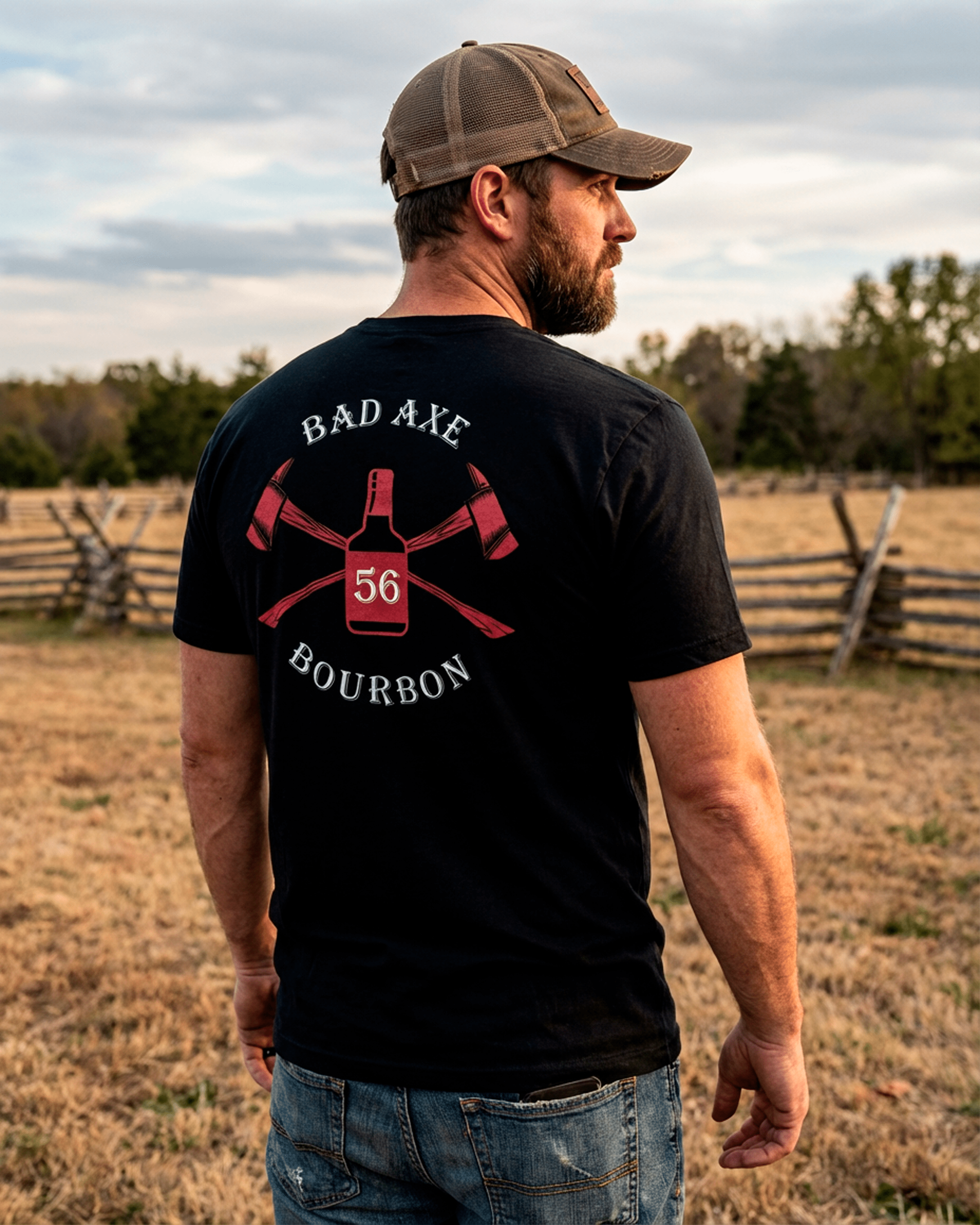 Bad Axe Bourbon OG Tee - tshirts - God N' Country