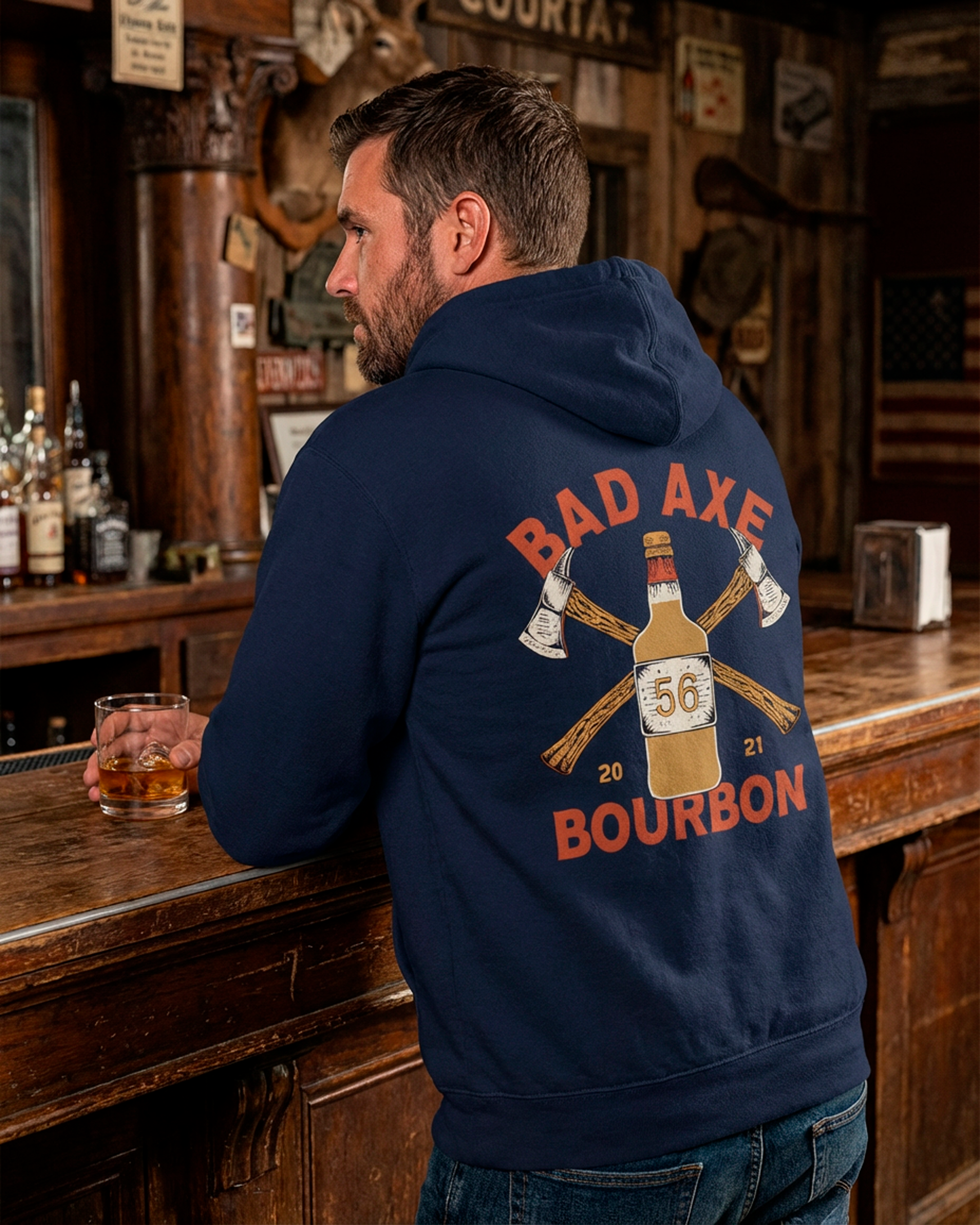 Bad Axe Bourbon Hoodie