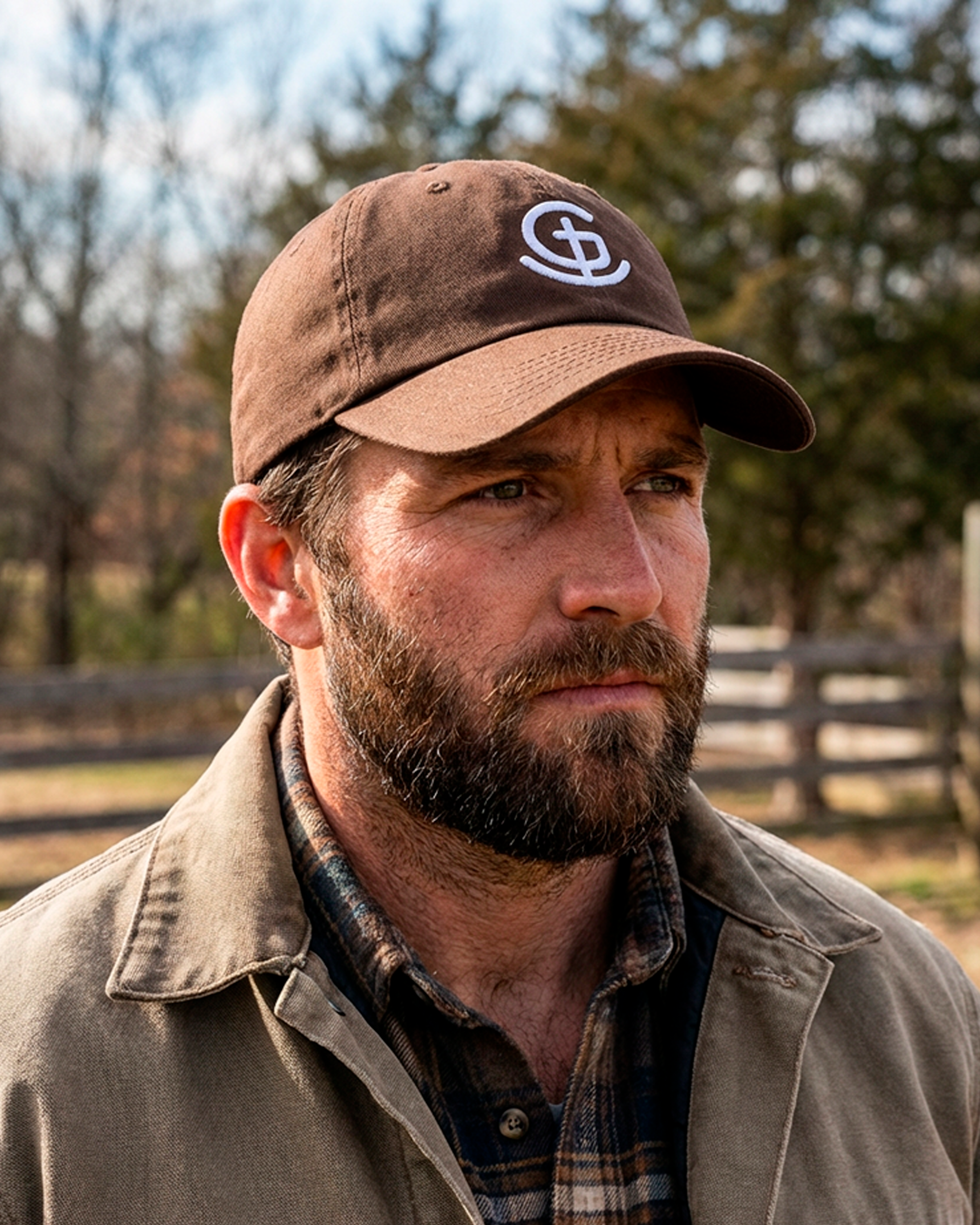 God N Country Embroidered Brand Dad Hat