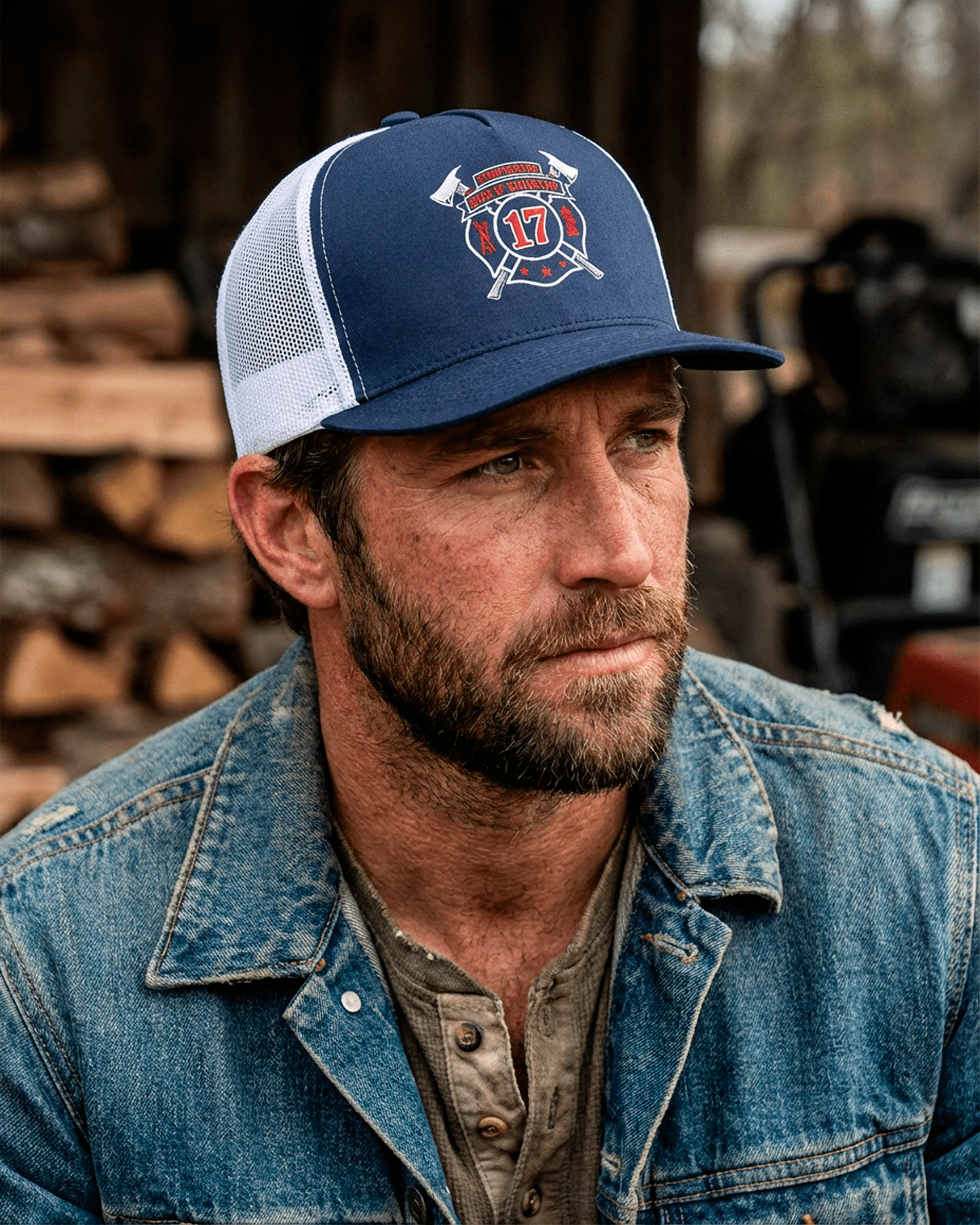 God N Country Firehouse Trucker Hat - hats - God N' Country