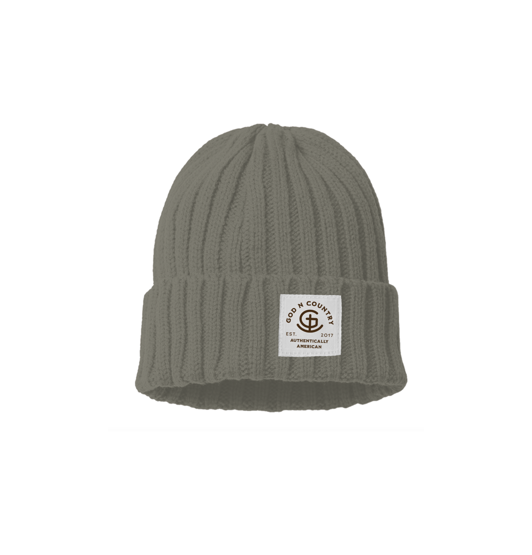 God N Country Signature Cable Knit Beanie