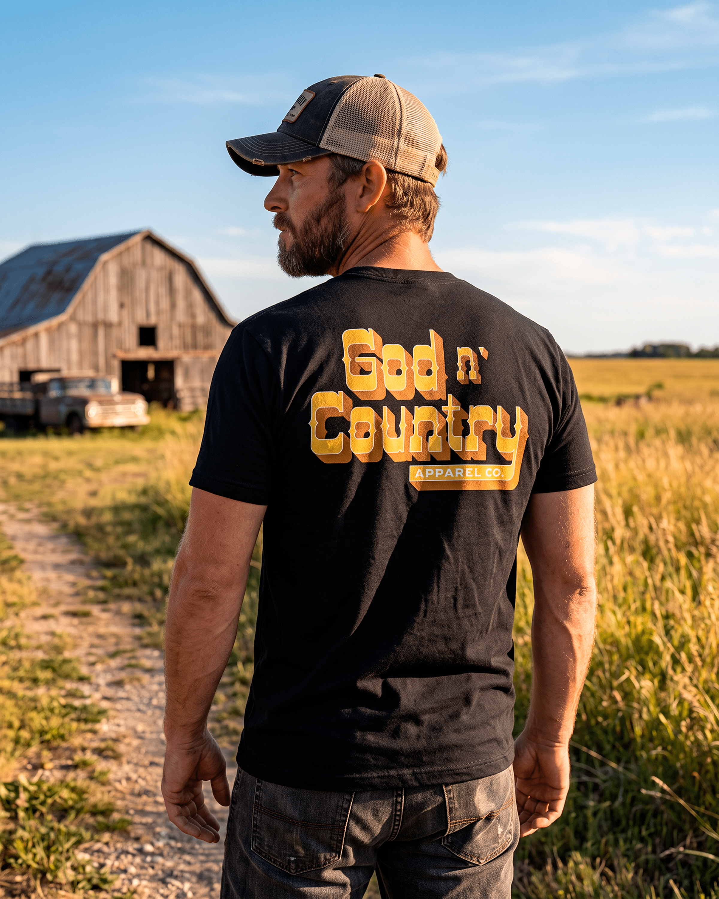 God N' Country Western Everyday Tee - tshirts - God N' Country