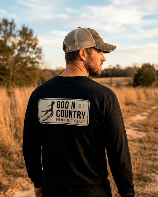 God N Country Shedhorn Long Sleeve Tee - long sleeves - God N' Country