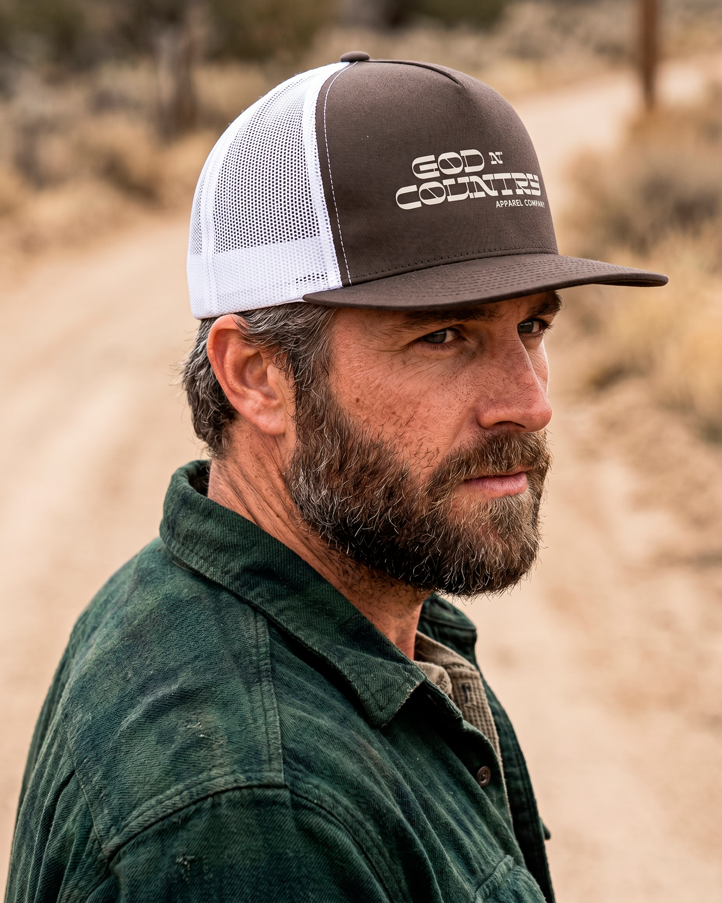 God N' Country Old West Trucker Hat