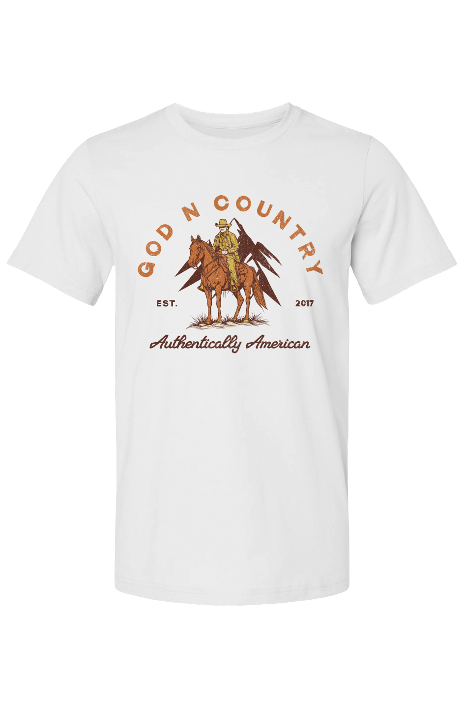 God N Country Men’s Cowboy Heritage T-Shirt